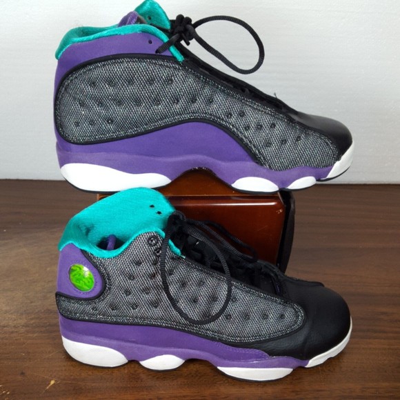 Jordan 13 GS Violet Teal 2012 439358-027 Size 6.5Y (Size 8 Womens)